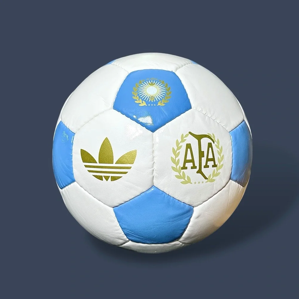 Adidas 50s Anniversary White Blue Soccer Ball Size 5